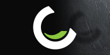 The Cauldron logo, a white ring with a green wedge, on a dark background.